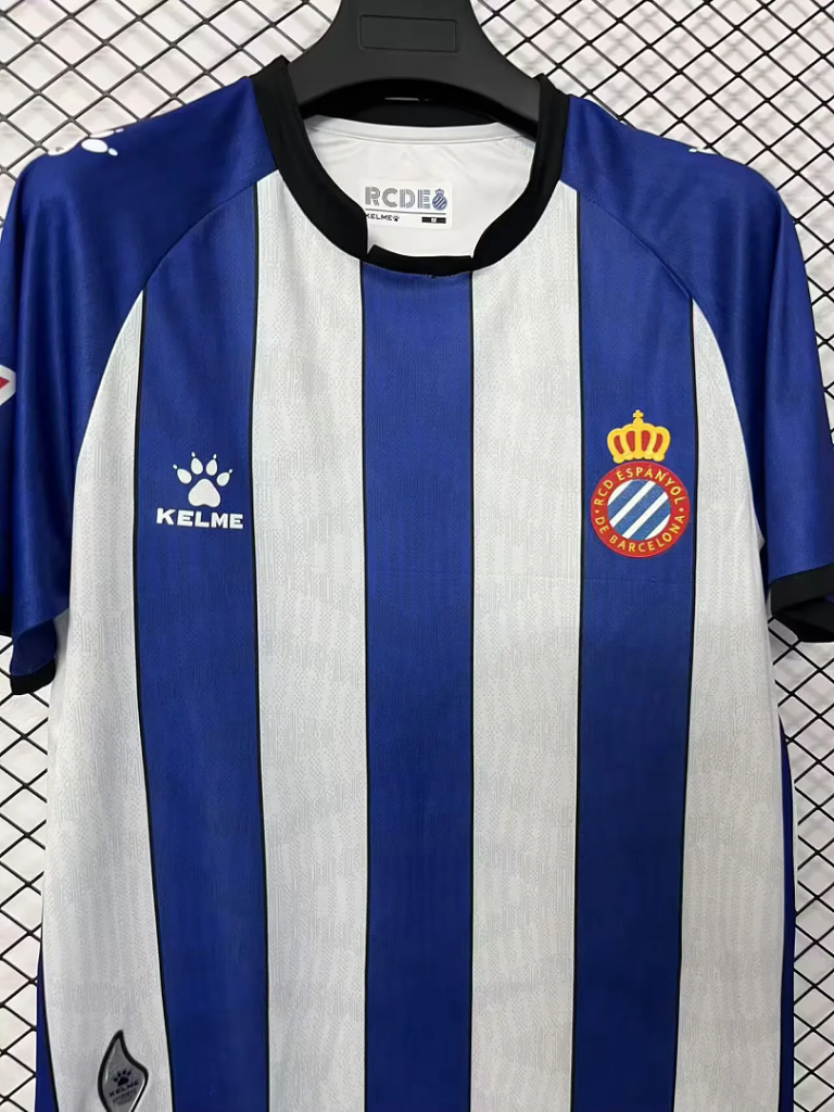 Nueva camiseta Espanyol azul/blanco 2026-2027 primera equipacion versión fan - Imagen 3