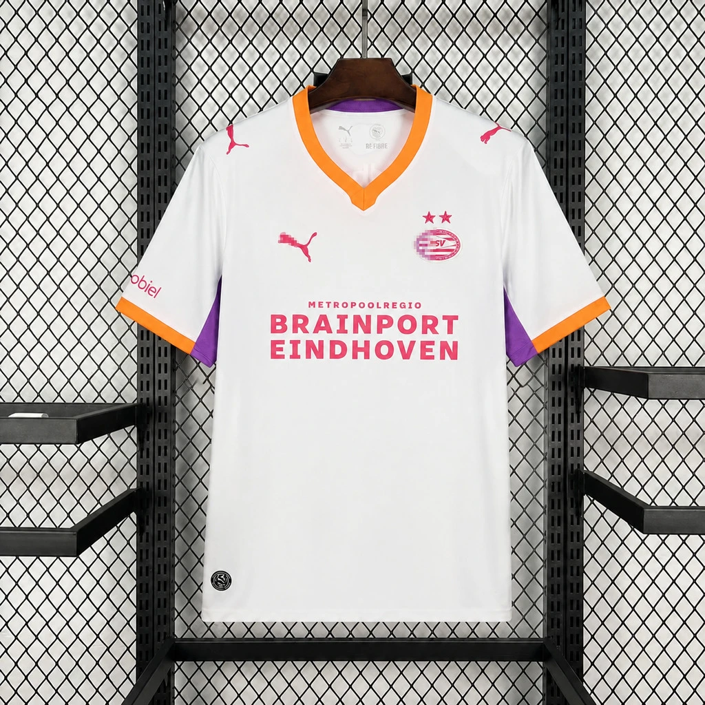 Camiseta Blanca PSV 2026-2027 Pepi segunda equipacion version fan