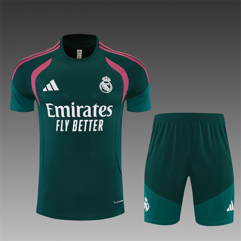 Conjunto entrenamiento Real Madrid 2026-2027 Verde edición hombre