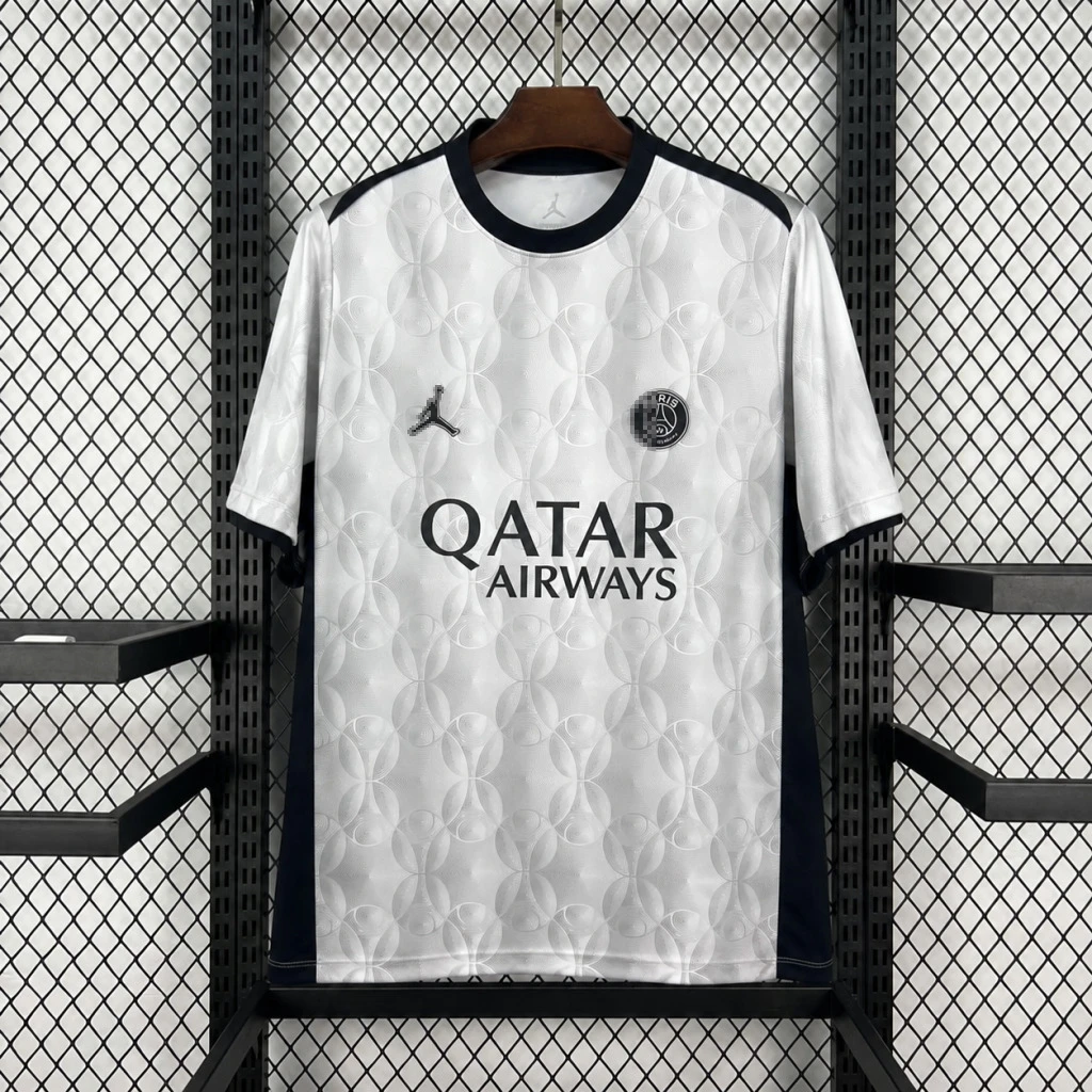 Camiseta PSG Blanco 2026-2027 Jordan Entrenamiento Version Fan