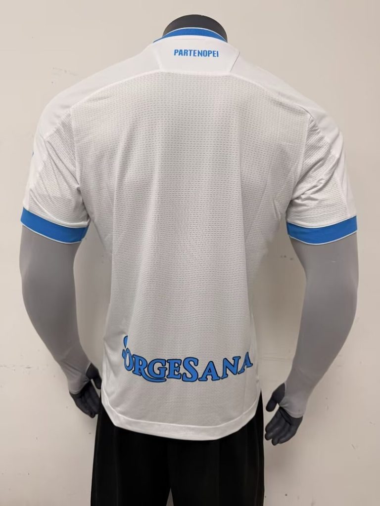 Camiseta blanca Napoli 2026-2027 segunda equipacion versión jugador - Imagen 2