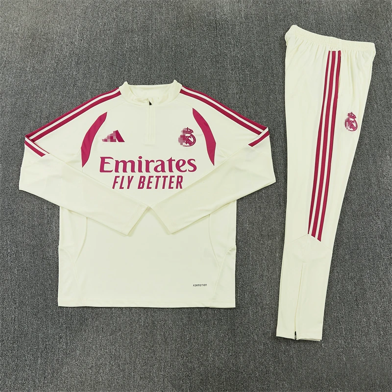 Conjunto Chandal niño/adulto Beige 2026-2027 Real Madrid Version Fan - Imagen 4