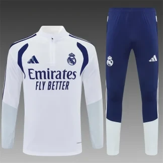 Conjunto Chandal niño/adulto Blanco 2026-2027 Real Madrid Version Fan