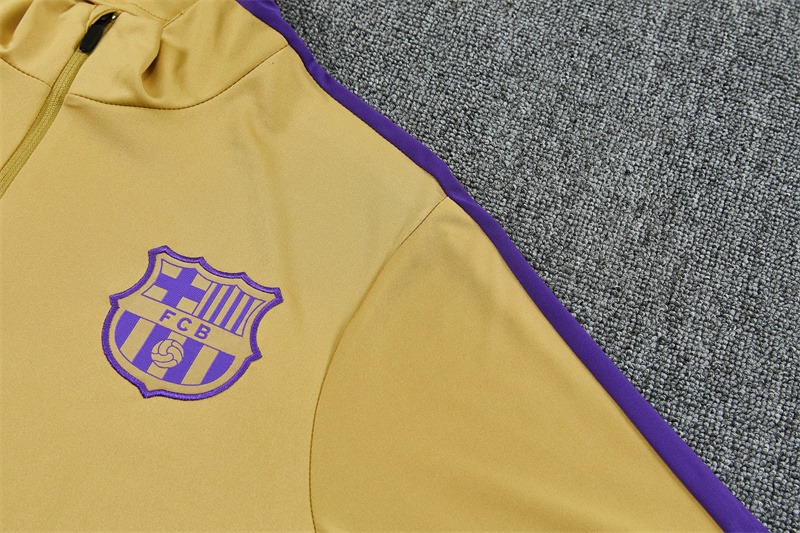 Conjunto chandal niño/adulto FC Barcelona 2026-2027 Dorado versión Fan - Imagen 5