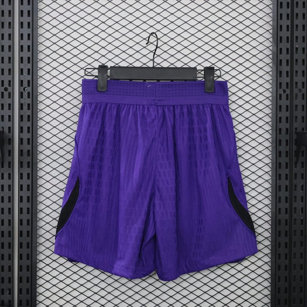 Pantalon corto FC Barcelona 2026-2027 Morado segunda equipacion versión fan - Imagen 2