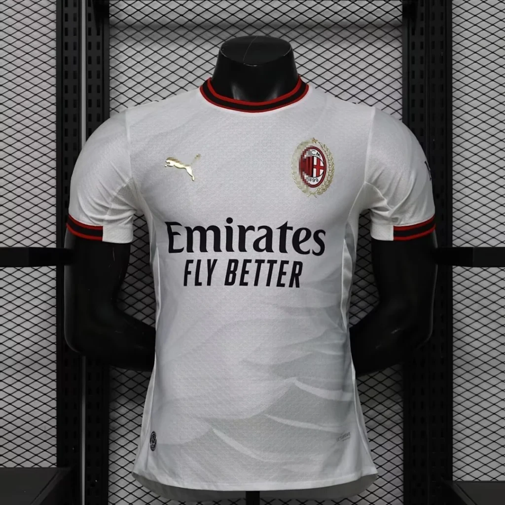 Camiseta AC Milan 2026-2027 blanca segunda equipacion versión jugador