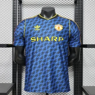 Camiseta Retro Manchester United 2026-2027 Azul Edicion Especial versión jugador