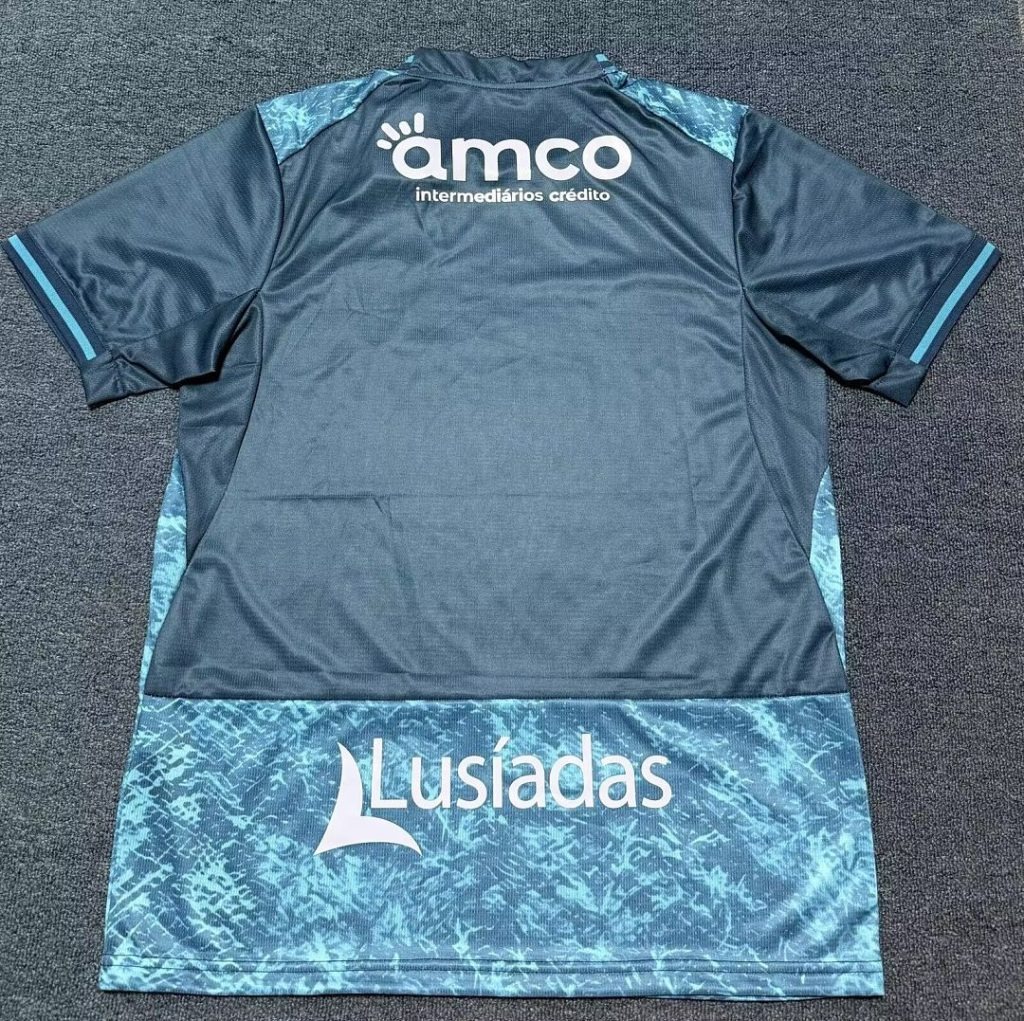 Camiseta Braga 2026-2027 Azul Tercera Equipacion Version Fan - Imagen 2
