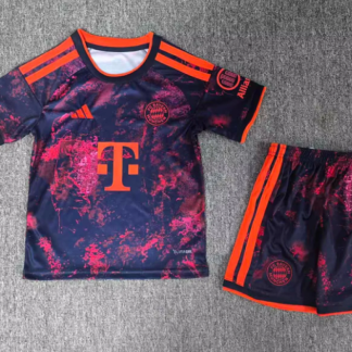Conjunto Niño Bayern Munich 2026-2027 Morado Tercera Equipación