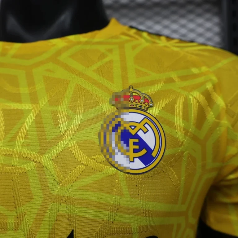Camiseta Portero Real Madrid 2026-2027 Amarrillo Version jugador - Imagen 4