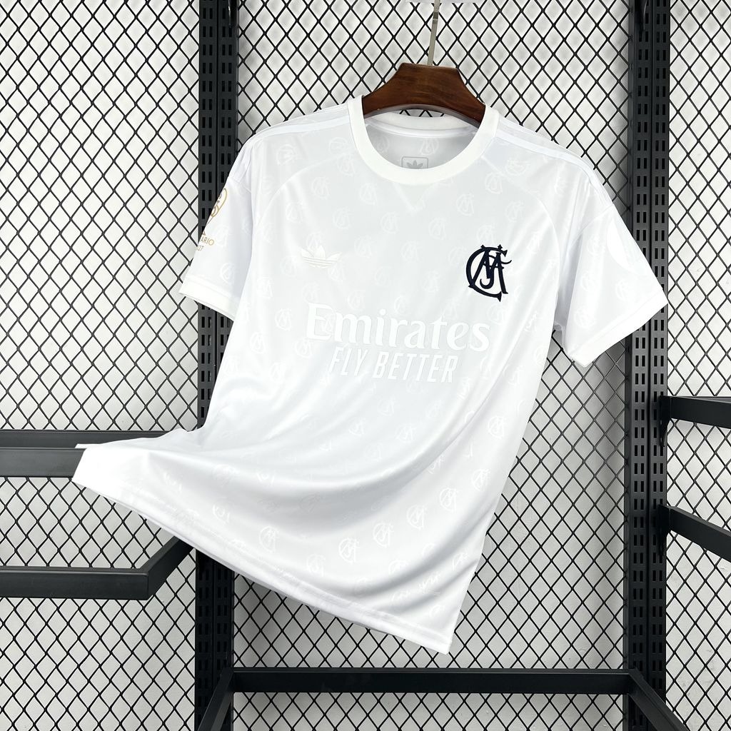 Camiseta Real Madrid Anniversario125th 2026-2027 Blanco Version Fan