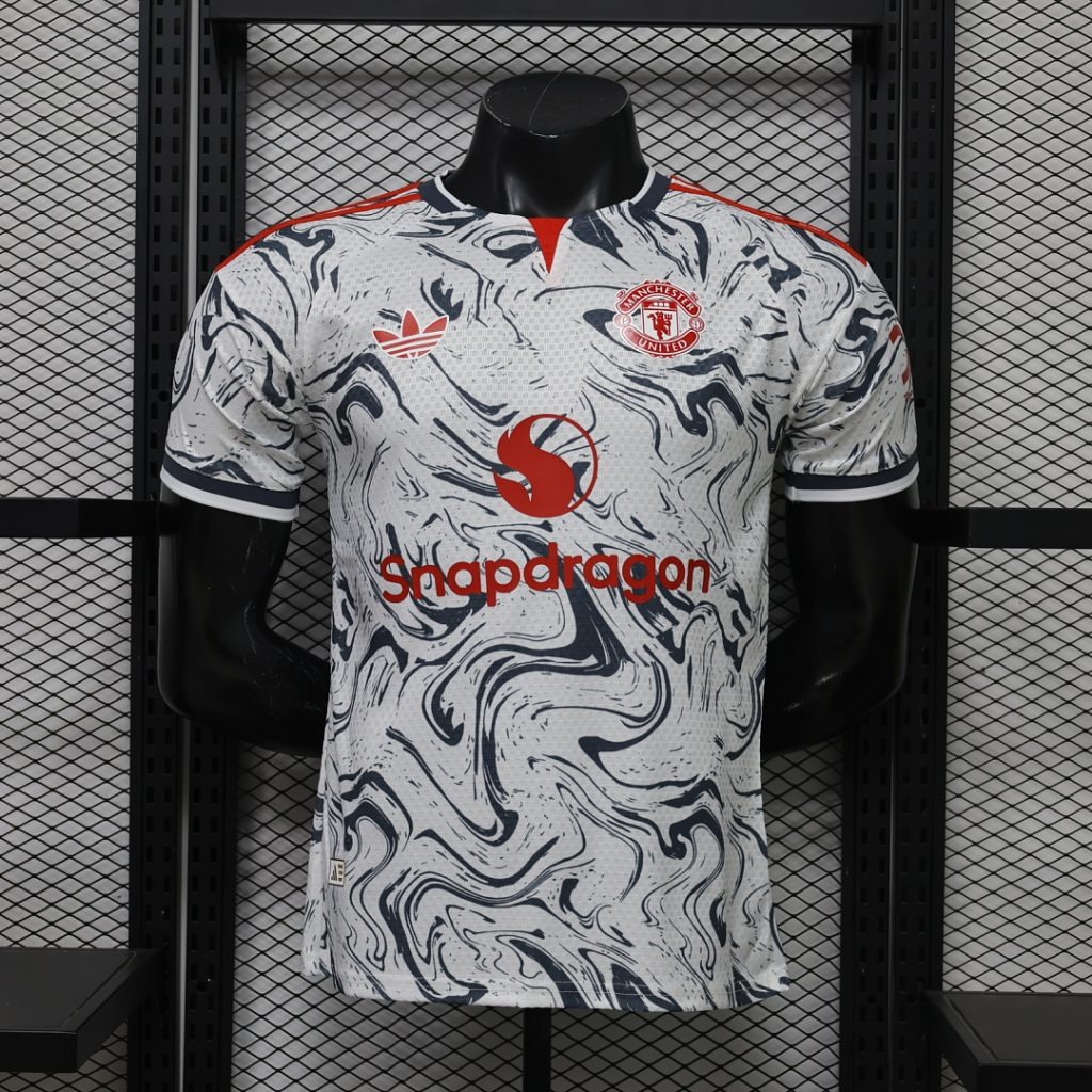 Camiseta Blanca Manchester United 2026-2027 Edicion Especial Versión Jugador