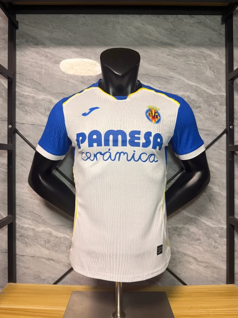 Camiseta Villarreal Blanco 2026-2027 Segunda Equipacion versión Jugador