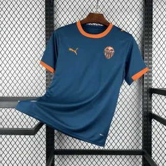 Camiseta Valencia CF 2026-2027 Azul Segunda equipacion versión Fan