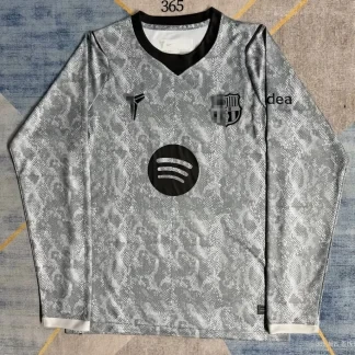 Camiseta Gris Real Madrid 2026-2027 Manga Larga Portero versión Fan