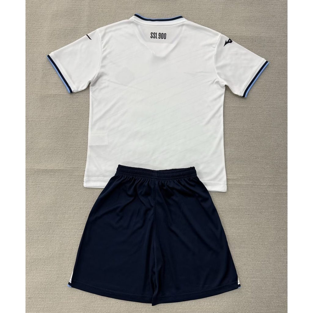 Conjunto niño Lazio 2026-2027 blanco/Azul Segunda equipacion - Imagen 2