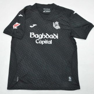 Camiseta Real Sociedad 2026-2027 Negro Segunda Equipacion versión Fan