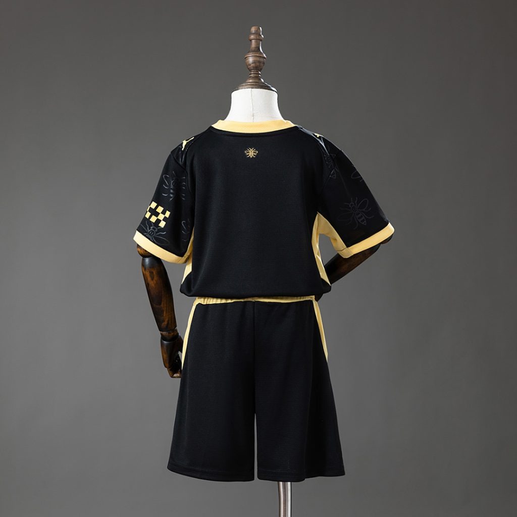 Conjunto Niño Manchester City 2026-2027 Negro Segunda Equipacion - Imagen 2