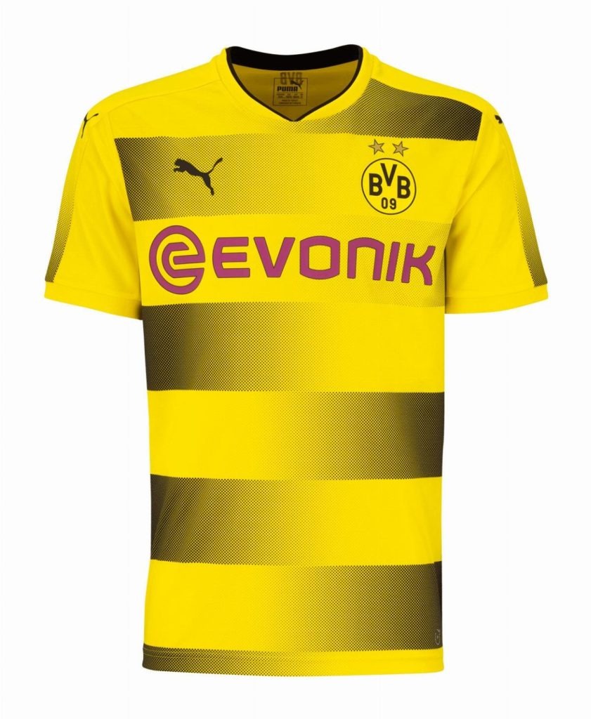 Primera equipación de Borussia Dortmund 17-18
