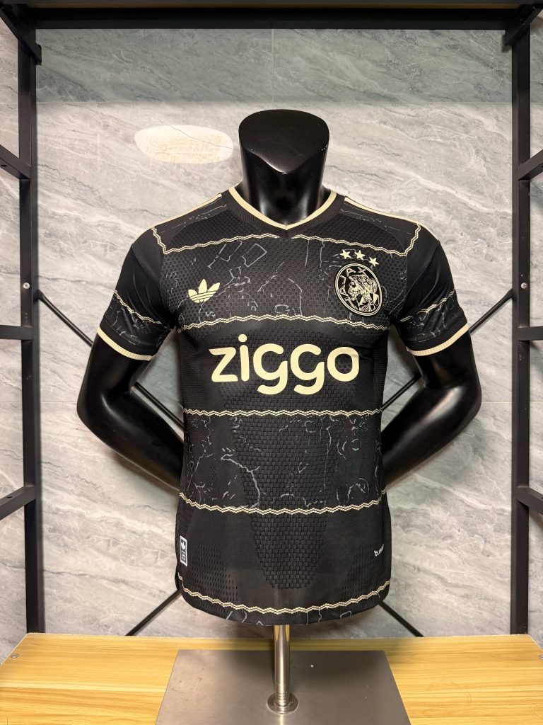 Camiseta Negra Ajax 2026-2027 Segunda Equipacion Version Jugador
