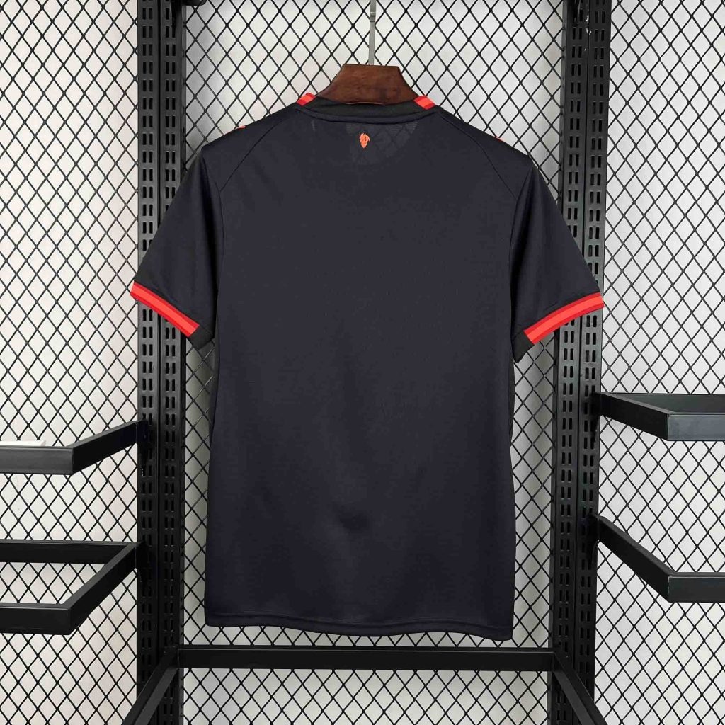 Camiseta negra AC Milan 2026-2027 tercera equipacion versión fan - Imagen 2