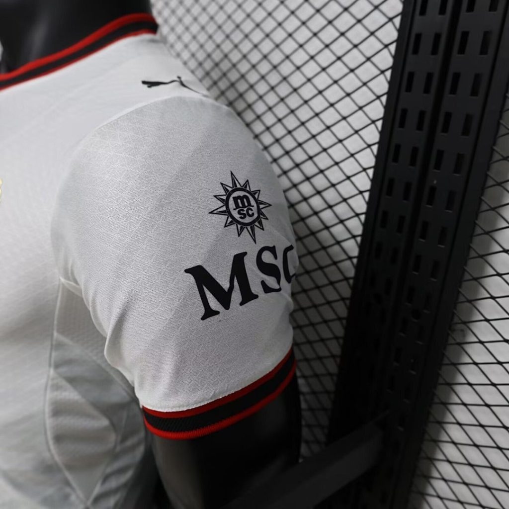 Camiseta AC Milan 2026-2027 blanca segunda equipacion versión jugador - Imagen 4
