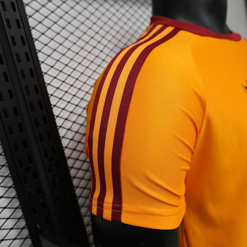 Camiseta AS Roma 2026-2027 naranja edición especial versión jugador - Imagen 3