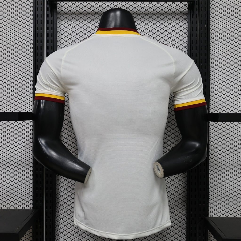 Camiseta AS Roma 2026-2027 blanca segunda equipacion versión jugador - Imagen 2
