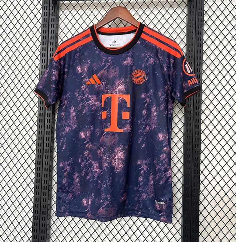 Camiseta Morada Bayern Munich 2026-2027 Tercera equipacion versión fan