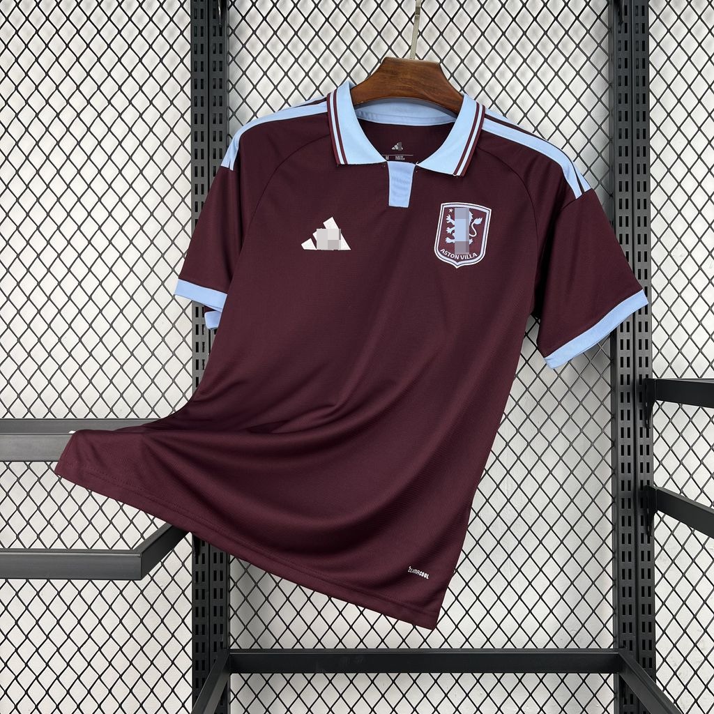 camiseta burdeos 2026-2027 aston villa primera equipacion version fan