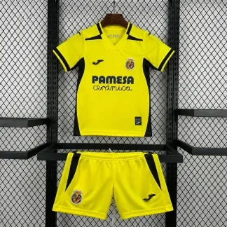Conjunto niño Villarreal 2026-2027 Amarrillo Primera Equipacion