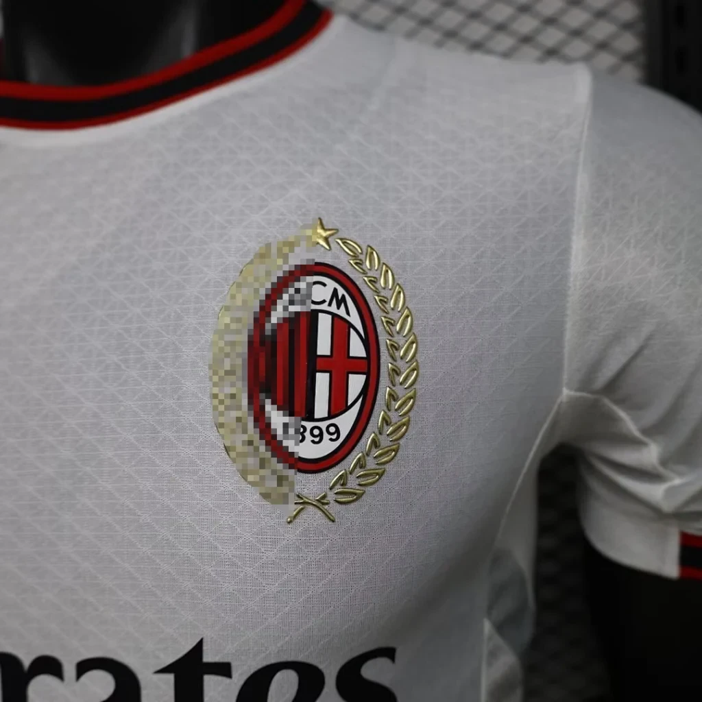 Camiseta AC Milan 2026-2027 blanca segunda equipacion versión jugador - Imagen 3