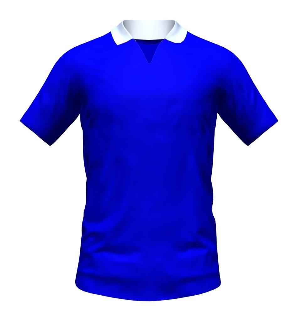 Primera equipación de Chelsea 53-54