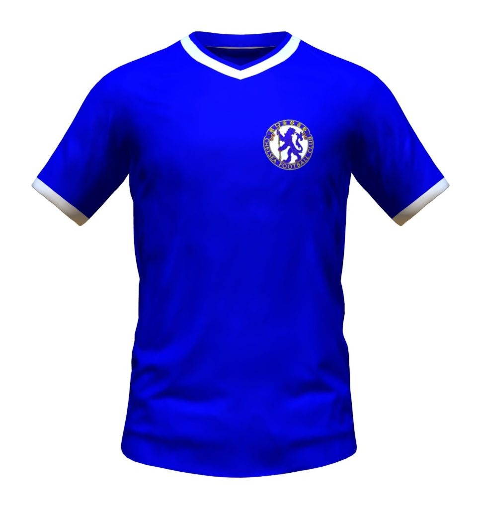 Primera equipación de Chelsea 60-61