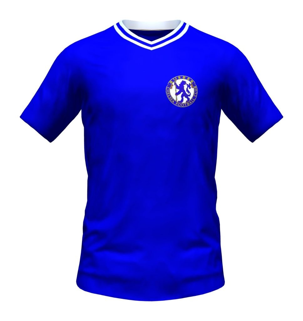 Primera equipación de Chelsea 61-62