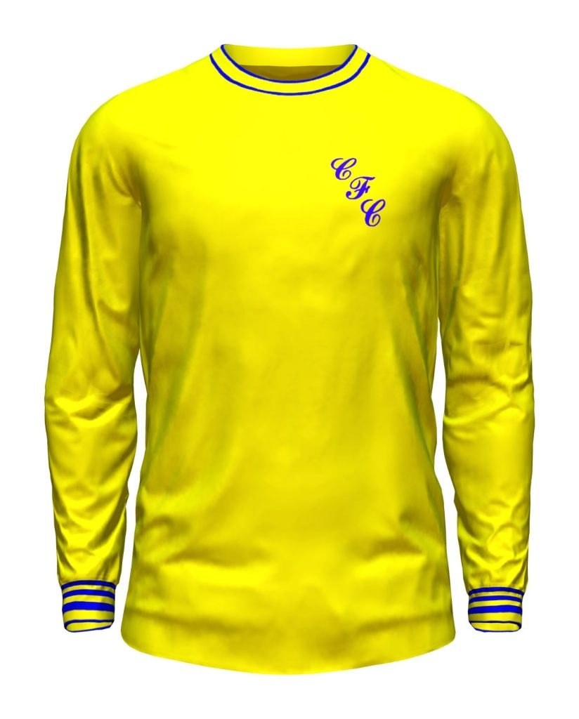 Segunda equipación de Chelsea 64-65