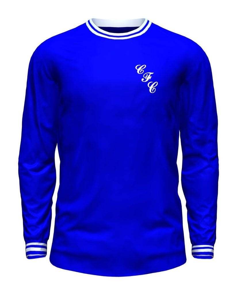 Primera equipación de Chelsea 64-65