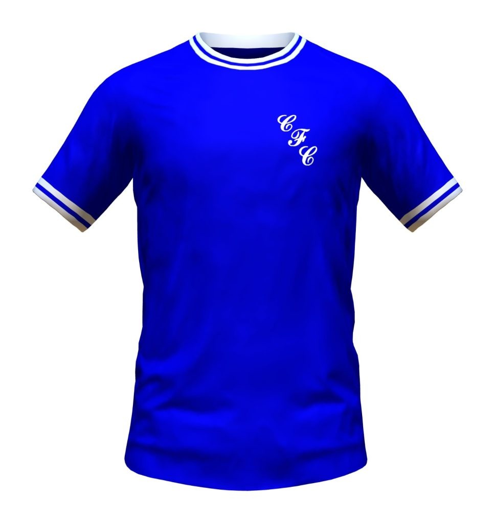 Primera equipación de Chelsea 64-65