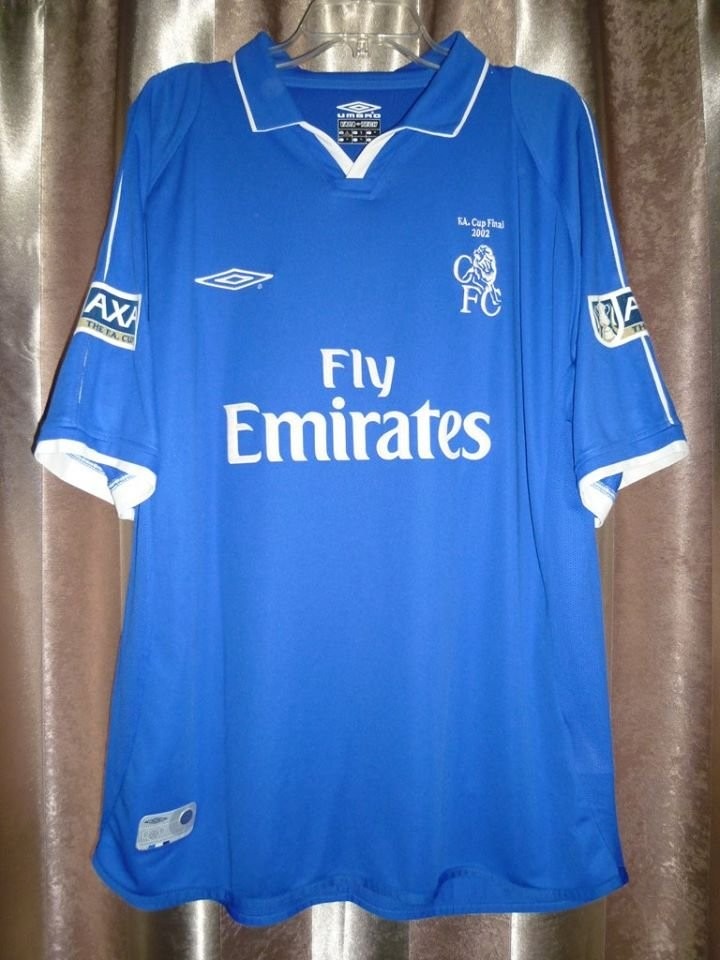Equipación especial de Chelsea 01-02