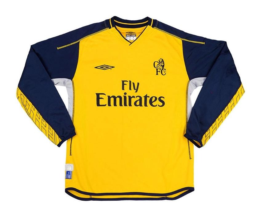 Equipación de portero de Chelsea 02-03