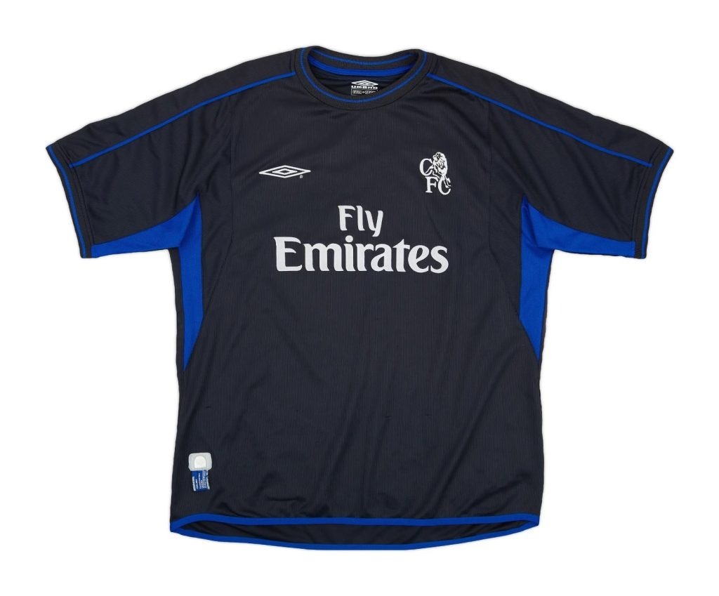 Tercera equipación de Chelsea 03-04