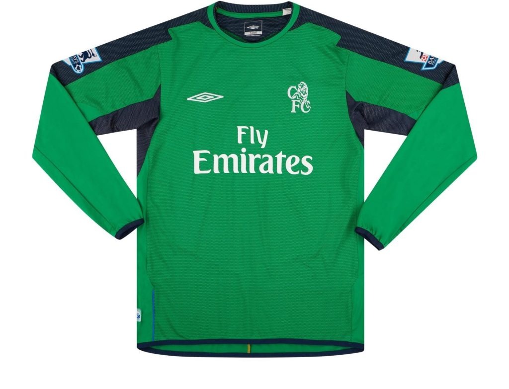 Equipación de portero de Chelsea 04-05