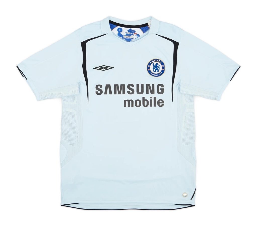Segunda equipación de Chelsea 05-06