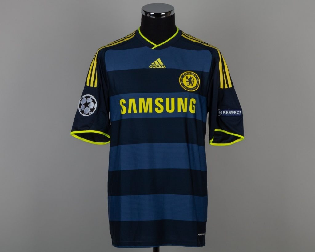 Segunda equipación de Chelsea 09-10