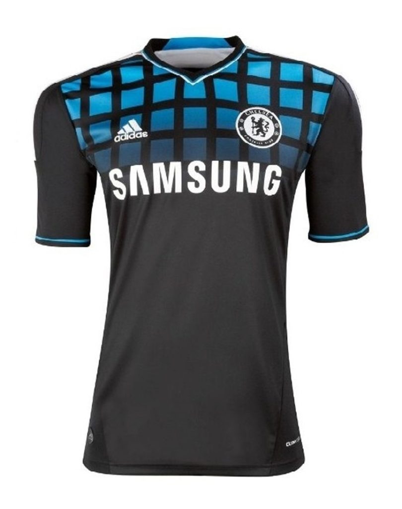 Segunda equipación de Chelsea 11-12