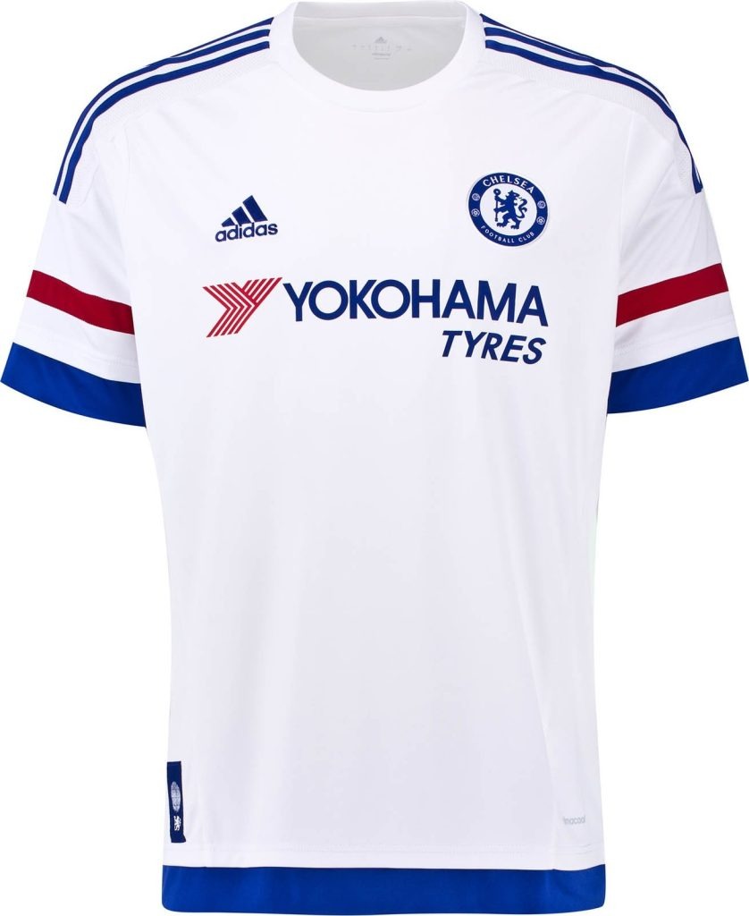 Segunda equipación de Chelsea 15-16