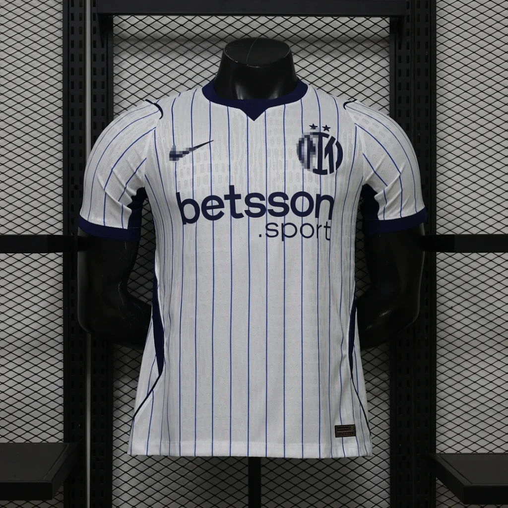 camiseta blanca Inter Milan 2026-2027 segunda equipacion version jugador