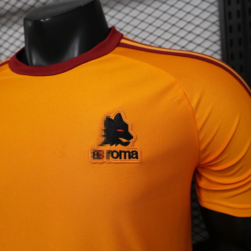 Camiseta AS Roma 2026-2027 naranja edición especial versión jugador - Imagen 4