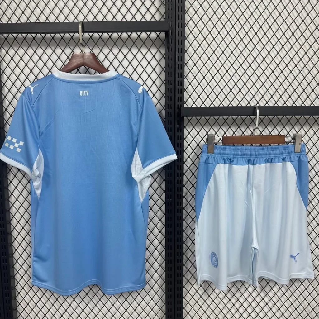 Conjunto Niño Manchester City 2026-2027 Haaland Primera Equipacion - Imagen 2