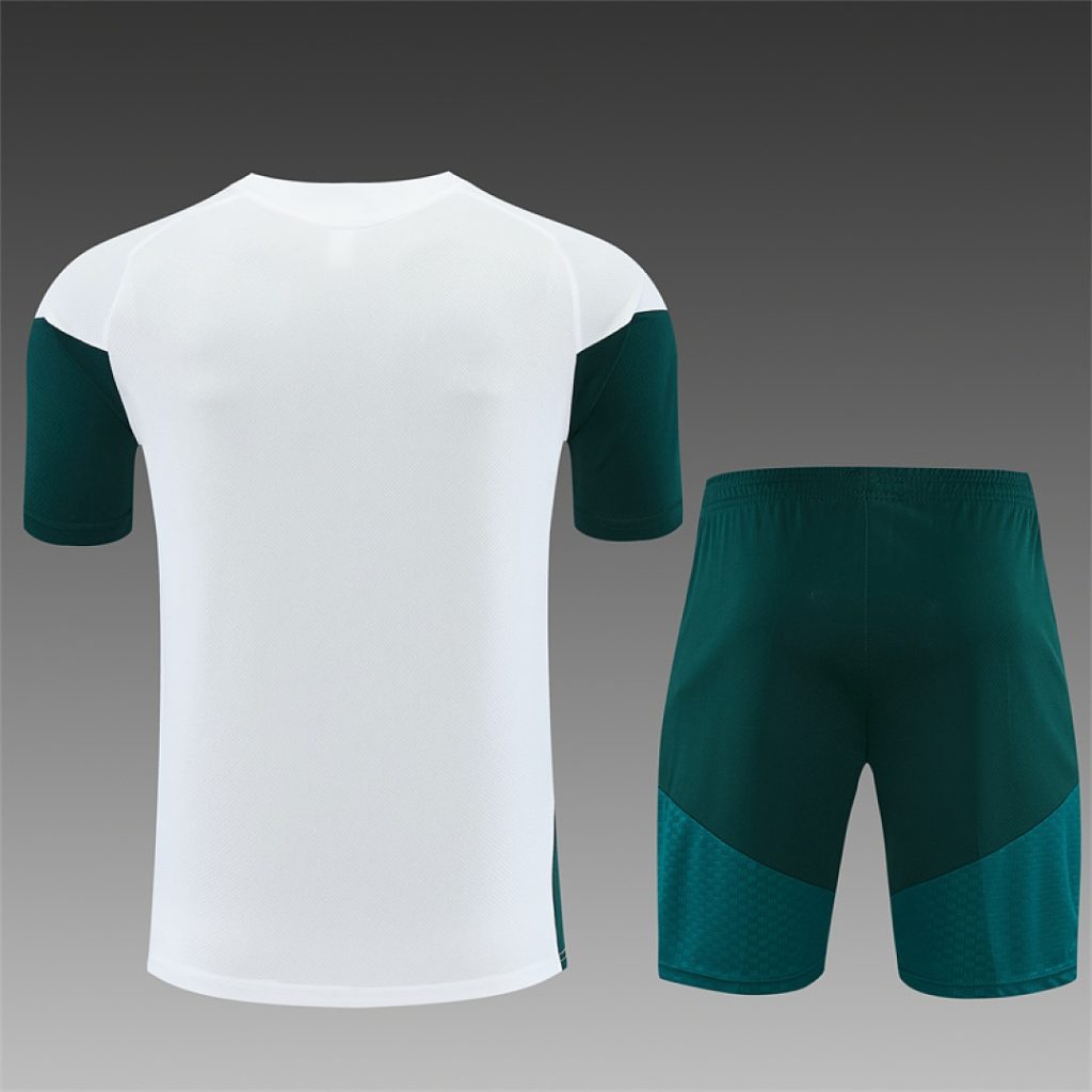 Conjunto entrenamiento Real Madrid 2026-2027 Blanco/Verde edición hombre - Imagen 2